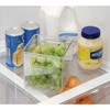 iDesign Fridge Storage Bin Set - Includes Bins with Handles
