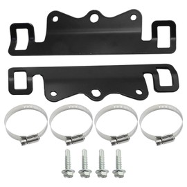 Saihisday 803-02-042 Universal Reservoir Mounting Bracket Kit, Reservoir Shocks Mounting Bracket Kit for 2.0 2.5 Diameter Reservoir Shocks Reservoir Replaces 803-02-042-KIT 803-02-042