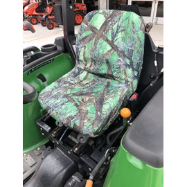 Durafit Seat Covers, Compatible with JD Tractors 1023E, All with NO ARMRESTS ON Seats 3025D 3035D 3043D 3025E 3032E 3038E 3033R 3039R 3046R,4052M,4044M