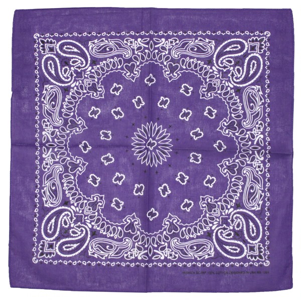 Topkids Accessories Paisley Bandanas for Women and Men, Hair Bandana,