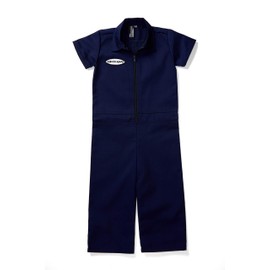 Born to Love Knuckleheads Kids Monkey Coverall Mechanic Photoshoot Overall for Boys & Girls Jumpsuit Baby Outfit (10T, Navy)