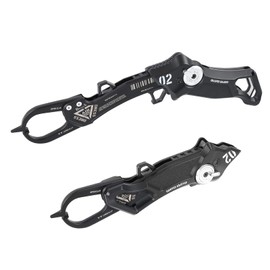 DRESS 2023 Patent Fish Grip, Gradius 2.0, Frost Silver, Foldable, Fishing Grip, Shaving, Landing, Stainless Steel, Transformed, BIG FISH Compatible Model