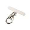 PUTNPC 1Pcs Phone Tether Patch with 1 Metal Spring Rings