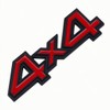 1pc 4X4 Car Tailgate Side Rear Trunk Metal Emblem Badge