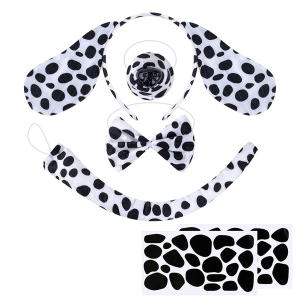 xolear Dalmatian Costume Set, Animal Costume Set for Children with