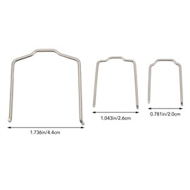 KooingTech 3Pcs Radiator Hose Retaining Spring, Stainless Steel Radiator Hose Retainer Spring Clip 154 23 for E39 E38 E60 E90 745li X5 E46 325i 328i M3 540i 740il 740i