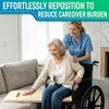 Wooden Transfer Board,28.7"Sliding Board Transfer to Wheelchair Senior