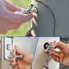 CABLEPELADO 4 Prong Multifunction Key Water Meter Electric Cabinet Key