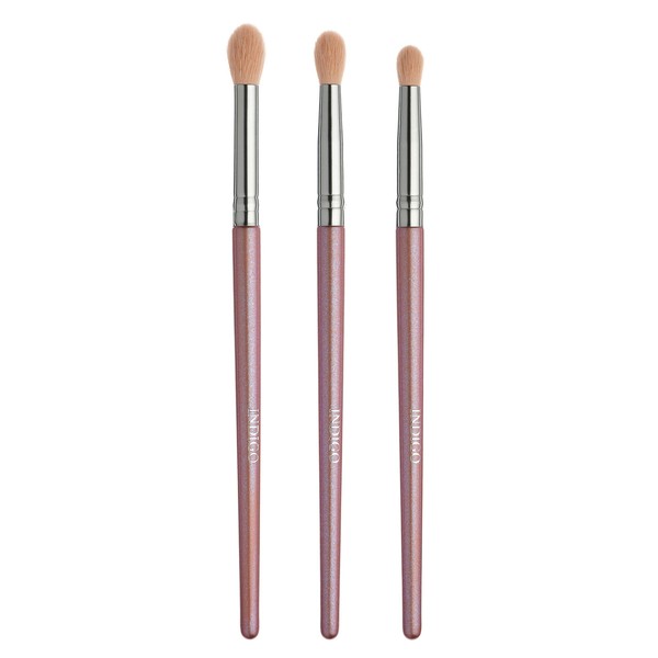 Pink Premium Eyeshadow Blending Brush Set Cruelty-Free Super Soft Fluffy