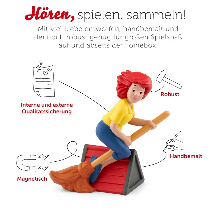 tonies Bibi Blocksberg Audio Figures for Toniebox, Mami Plays Crazy,