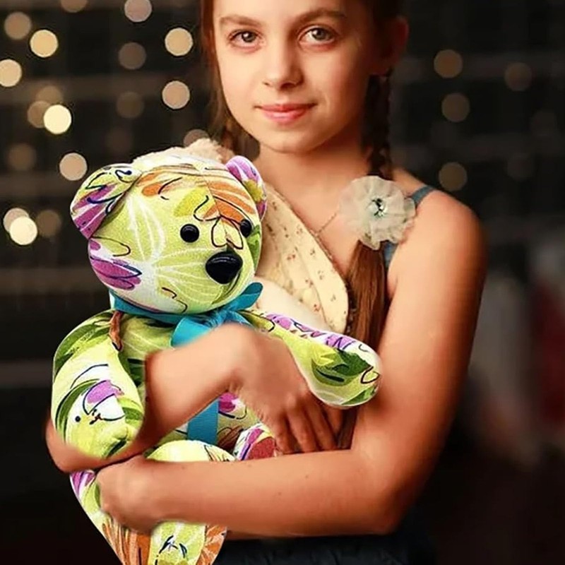 30 Pieces Memory Bear Sewing Pattern Template, Memory Bear Acrylic