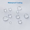 Amazer Small Stall Shower Curtain Liner Washable, 36 x 72