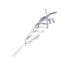 6PCS Bird Repellent Reflector Silver Spiral Bird Repellent Sheet Scare