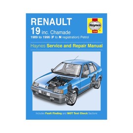 Renault 19 Petrol (89 - 96) Haynes Repair Manual (Paperback)