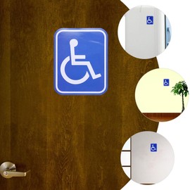 MAGICLULU 4 Piezas Pegatina Decoración Discapacitados Silla De Ruedas Signo Calcomanías Para Ventana Discapacitados Silla De Ruedas Calcomanías Discapacitados Silla De Ruedas Signo