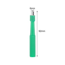 AccGin Disposable Biopsy Punch Sterile Biopsy Dermal Punch for Piercing, Stainless Steel Skin Piercing Tool with Protective Handle 1pc