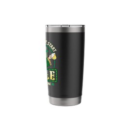 The Party Don't Start Doyle Walks In Stainless Steel Insulated Tumbler