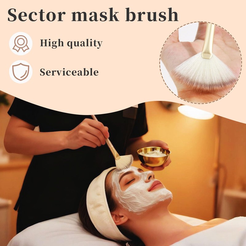 Face Mask Brush, Face Mask Applicator & Mixing Bowl Set