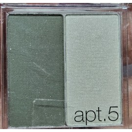 APT. 5 Duo Shadow Eye Shadow Duo SD-04 OLIVE GREEN/AQUA GREEN (LOT OF 2)