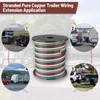 LIMICAR 100-Foot 6-Way Trailer Wiring Harness, 14 Gauge CCA Light