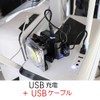 zmart Mini COB LED Headlamp USB Charging Outdoor Camping Fishing