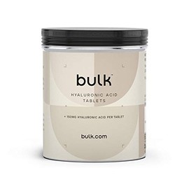Bulk Pure Hyaluronic Acid Tablets, 150 mg, Pack of 180, Packaging May Vary