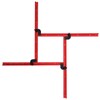 JCFANTS Router Jigs for Cutting Board, Adjustable Square Router Template