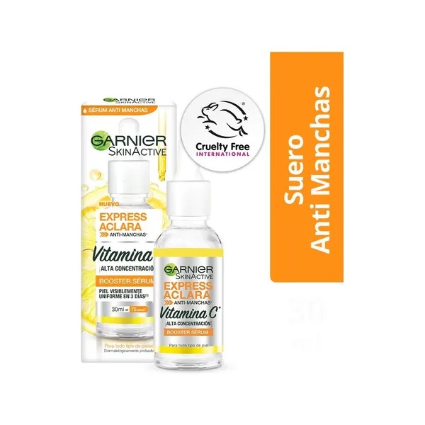 Sérum Anti Manchas Garnier Express Aclara Vitamina C 30ml Para