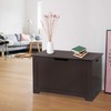 JungleA 30 Inches Wooden Storage Bench Lift Top Toy Chest