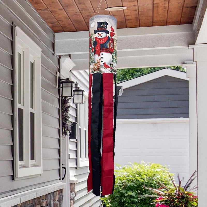 Briarwood Lane Snowman and Friends Windsock Wind Twister