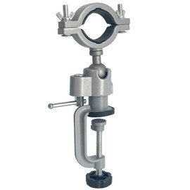 Sutekus Bench Clamp Vise 360 Degree Electric Drill Stand Holder Universal Grinder Holder For DIY Work Jewelry Making