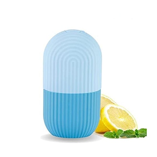 White Leaf Ice Roller For Face & Eye Massage, Reusable
