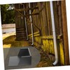 Operitacx Downspout Splash Block Durable Rainwater Extension for Outdoor Use