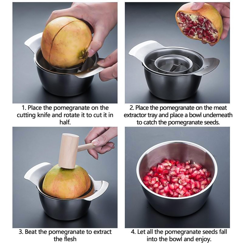 XZQYYY Pomegranate Peeler,Pomegranate Seeds Peeler,Home Organization Must Haves2025,Pomegranate Extract,Fruit Vegetable