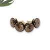 Infinity Decor Pack of 8 Emerald Black & Golden Floral