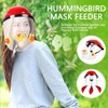 Hsmanchry Hummingbird Feeder Helmet | Hands-Free Outdoor Bird Feeder |
