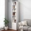 IOTXY Small Narrow Corner Bookcase - 71 Inches Tall Gap