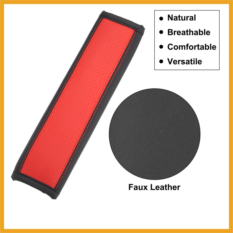 Partuto 2pcs Universal Seat Belt Shoulder Pad Car Safety Strap