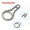 2 x Hedge Trimmer Rack Kit, Transmission Connecting Rod, HS81T/86R/82T/87R