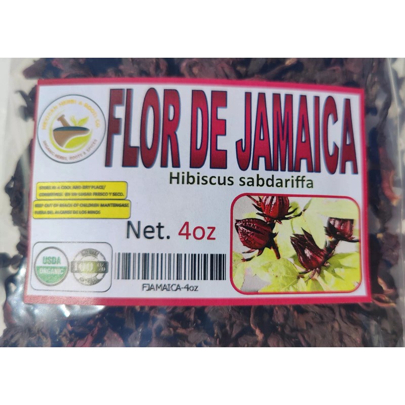 Mexican Herbs 4oz Flor de jamaica,Hibisc