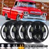 JESUO for Chevy 3100 Truck 1958 1959 4pcs 5.75" Round