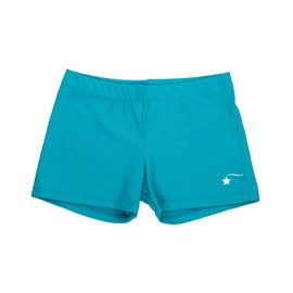 Destira Pantalones cortos de compresión para gimnasia, pantalones cortos deportivos para bailar, Turquesa, 5
