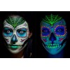 GLOW Arte Pinturas Fluorescentes Luminosa 6pz Cara,cuerpo+regalo