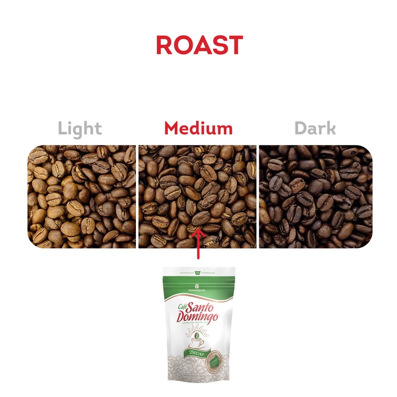 Café Santo Domingo Decaf Capsules - Compatible with Nespresso Original