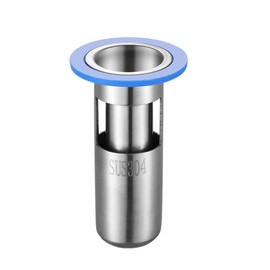 QruiLanTu Odor Proof Floor Drain，Shower Floor Drain Backflow Preventer，304Stainless Steel Drain Filter，Prevent Backflow, Prevent Anti-Odor Dispersion in Bathroom and Kitchen(Depth 3.3'')