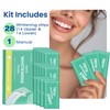 Teeth WHITENING Strips-Dentists FORMULATED-Residue Free-Non Sensitive-Enamel Safe-Mint FLAVOUR-14 Treatments 28
