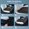 Car Seat Leg Rest Extender with Memory Foam Cushion and