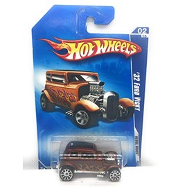 Hot Wheels 2009 Rebel Rides '32 Ford Vicky 2/10 BROWN #138