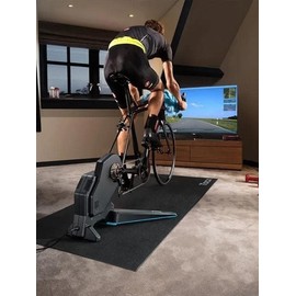 Garmin TacX - Alfombrilla de entrenamiento enrollable, protege tus suelos y amortigua el ruido de tu sesión de entrenamiento en interiores, 6 mm de gr