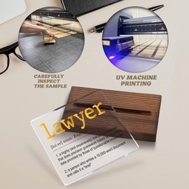 Lawyer Definition Gifts for Women, Funny Legal Gift for Men Women, Birthday Appreciation Gift for Lawyer Law Students, Attorney Gift, Lawyer Office Desk Decorative Signs Plaques WOW17